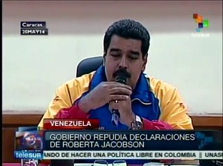 Maduro: Declaraciones de Roberta Jacobson son realmente detestables