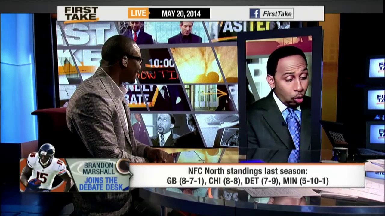 Brandon Marshall Talks Bears' Expectations