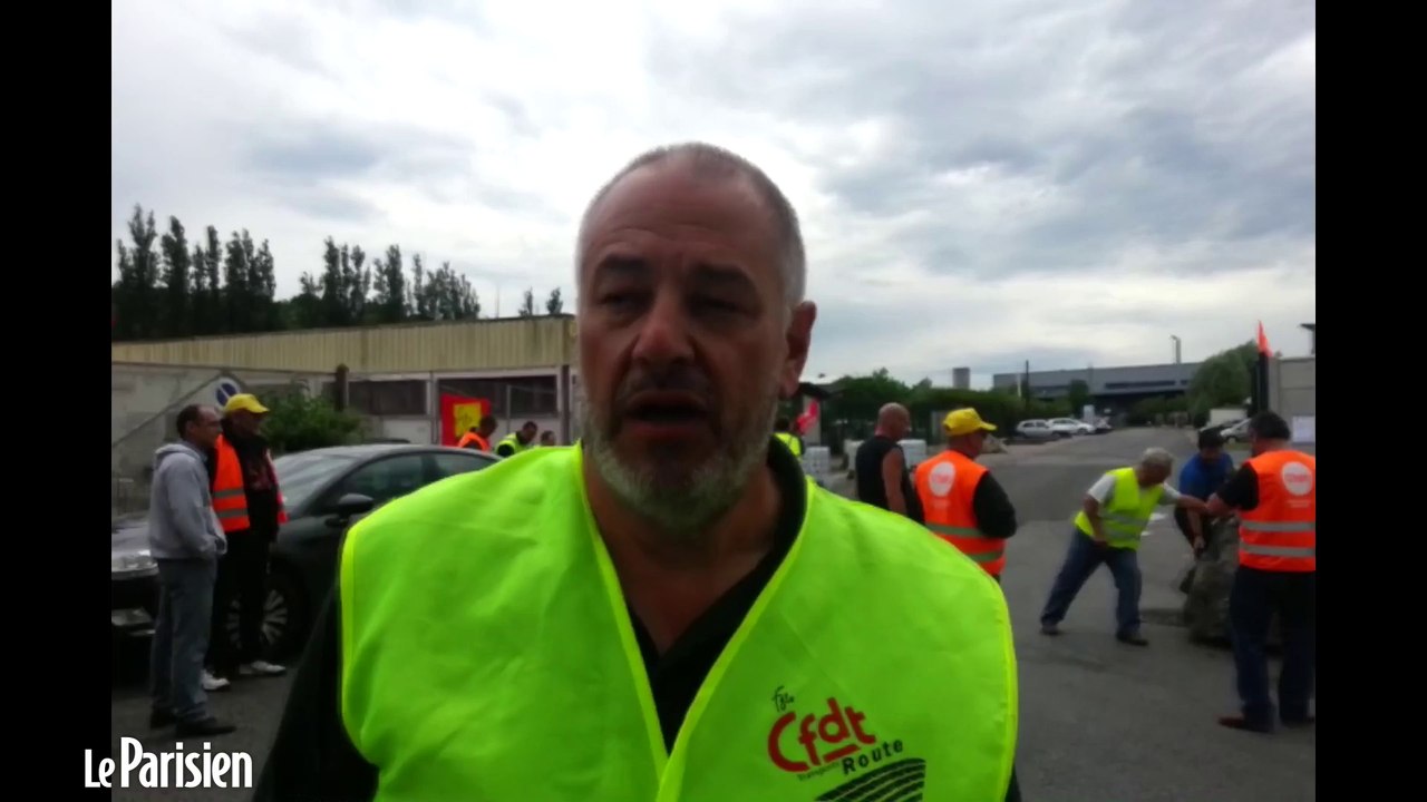 Grève des chauffeurs routiers:la pression monte à "BM Chimie".