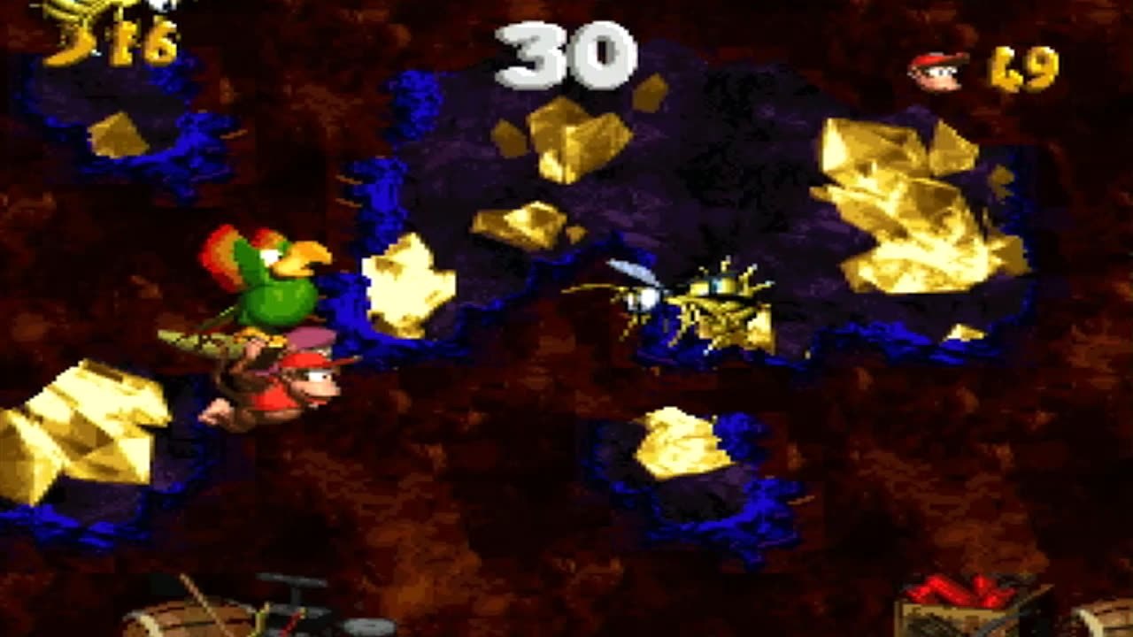 Let's Play Donkey Kong Country 2 Part 3 - Grim Glimmer
