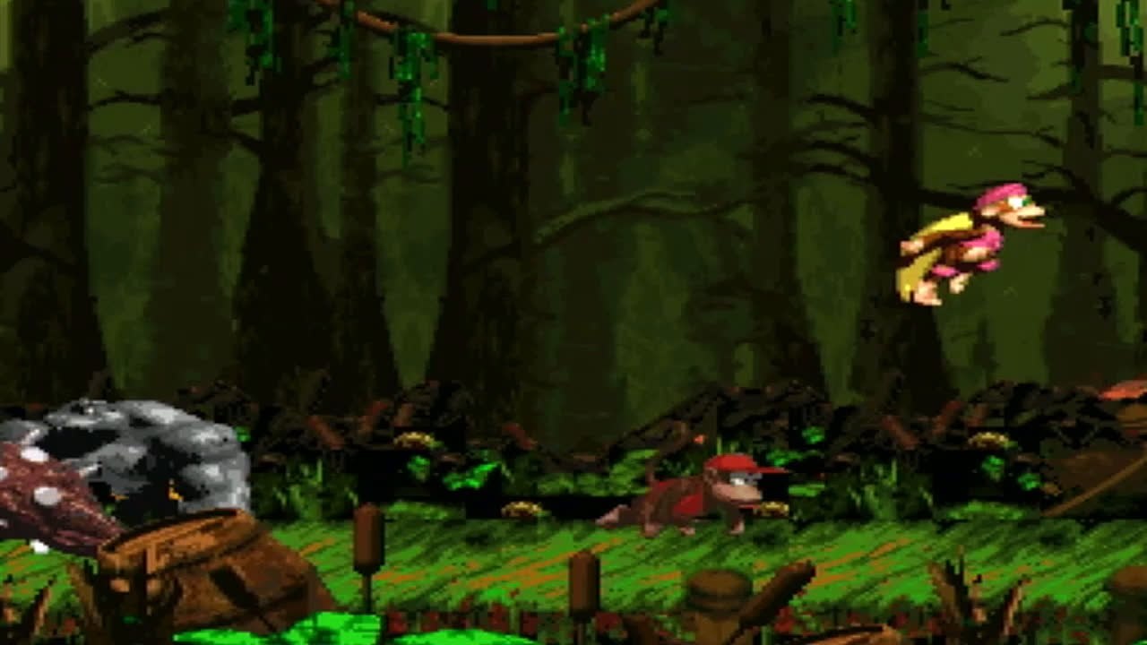 Let's Play Donkey Kong Country 2 Part 5 - Hornet Race