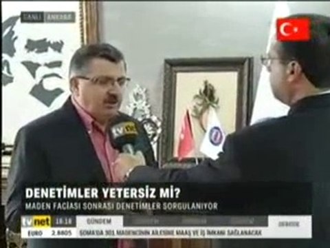 Eğitim-Bir-Sen ve Memur-Sen Genel Başkanı Ahmet Gündoğdu, Soma'da ihmal de istismar da var