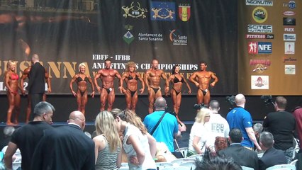 Europe IFBB 2014 Couple Jeff Ballester Nelly Rey
