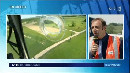 Direct 12/13 à La Vèze : Visites aériennes de ERDF