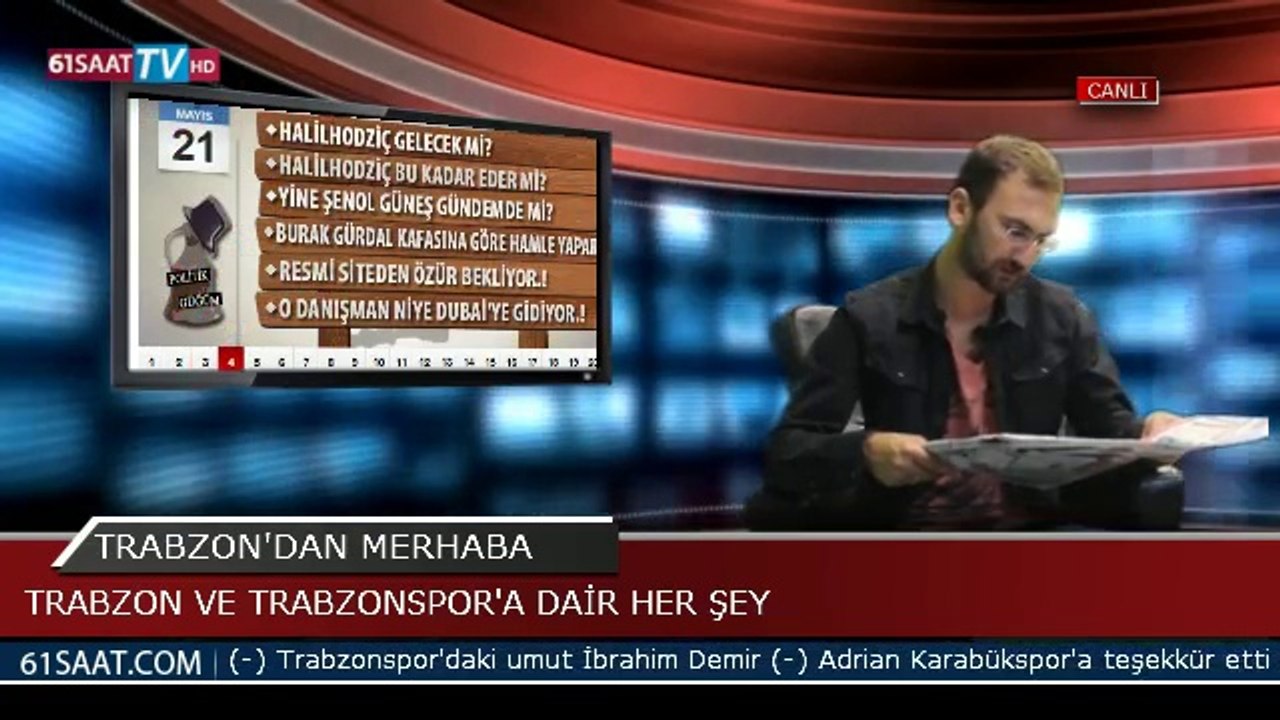 TRABZON'DAN MERHABA - MUSTAFA YAYLALI - 21.05.2014
