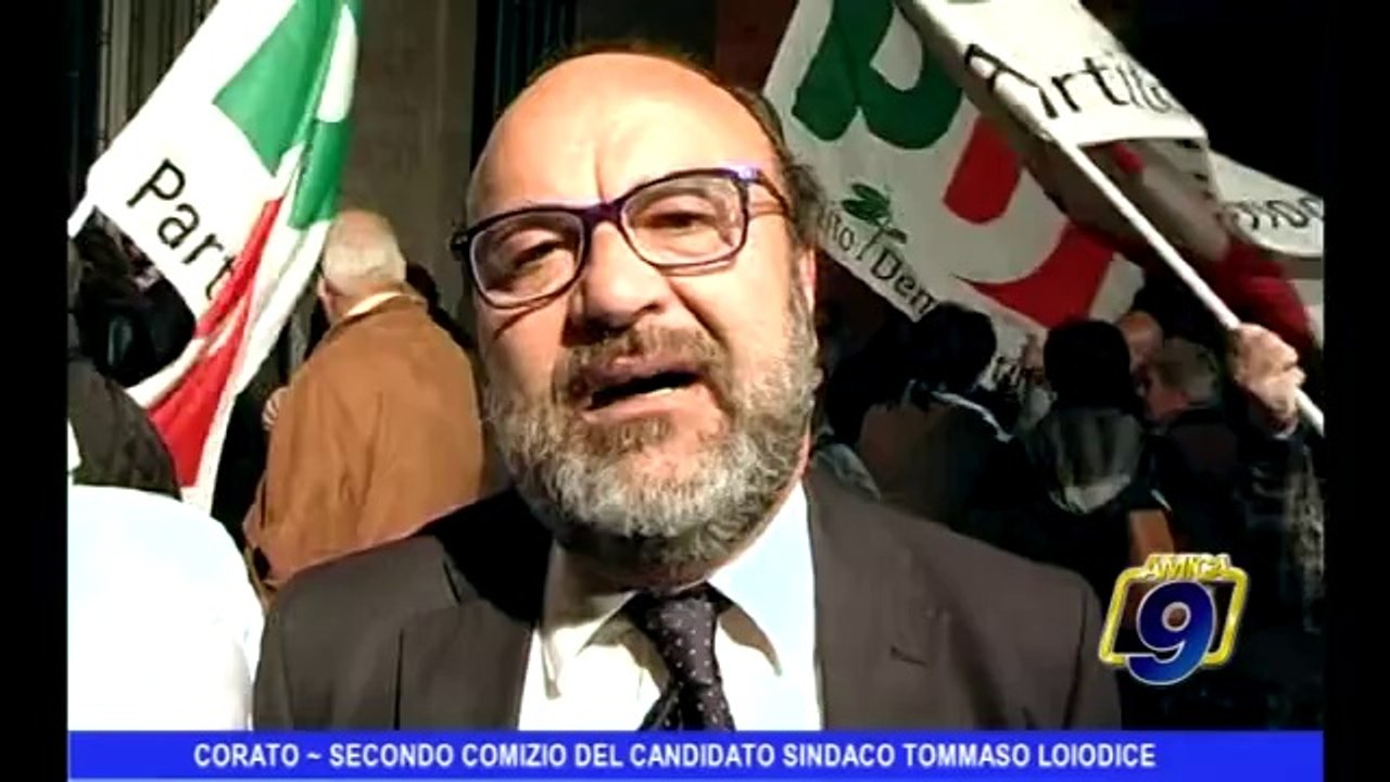 Corato | Secondo comizio del Candidato Sindaco...