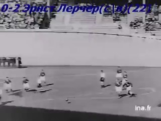 Suiza - Alemania 1938 Minuto 22 Autogol de Ernst Loertscher