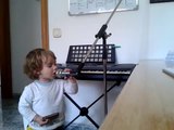 Adorable Toddler Sings The Blues