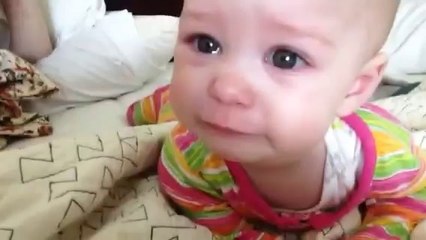 Adorable Baby Cries When She Hears ‘Frozen’ theme song