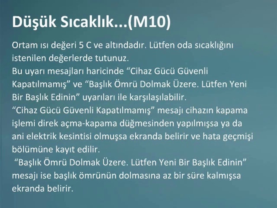 Hata Mesajları