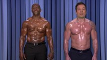 Jimmy Fallon Nip Syncs With Terry Crews