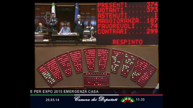 Roma - Camera - 17° Legislatura - 232° seduta (20.05.14)