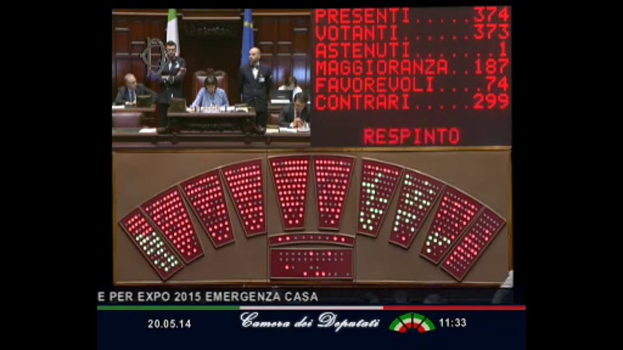 Roma - Camera - 17° Legislatura - 232° seduta (20.05.14)