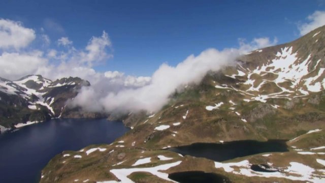 DE - Landschaft des Tages - Etappe 9 (Saint-Girons > Bagnères-de-Bigorre)