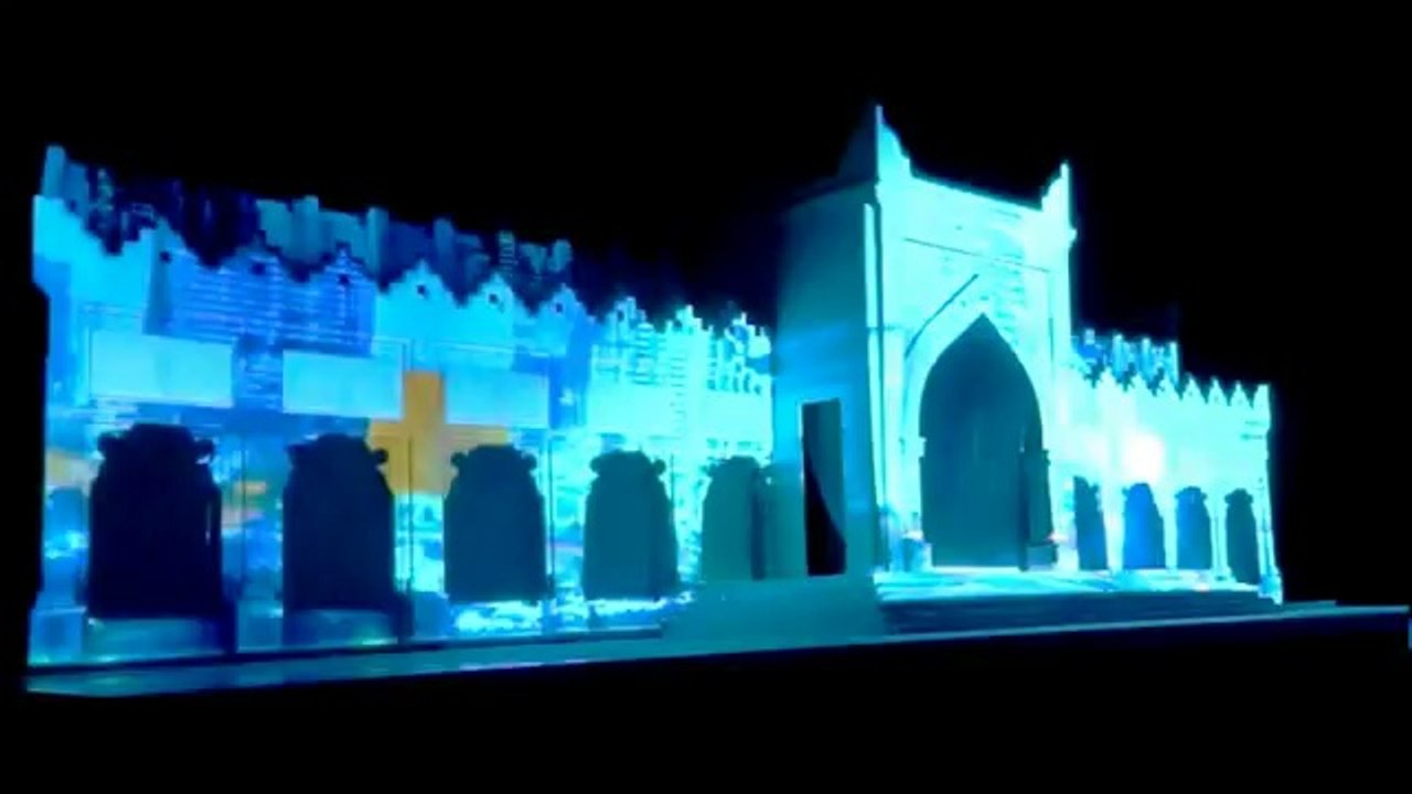 3D Building Projection Mapping