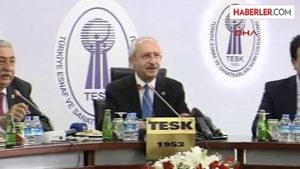 Kılıçdaroğlu, TESK Başkanı Palandöken'le Görüştü