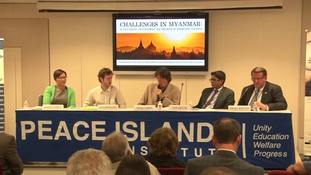 اليكس كارينغ لوبل - التحديات في ميانمار: حقوق الإنسان ودور حوار الأديان-Alex Caring Lobel - Challenges in Myanmar_ Human Rights and the Role of Interfaith Dialogue