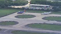 Man wanders onto runway at Florida's Tampa Airport