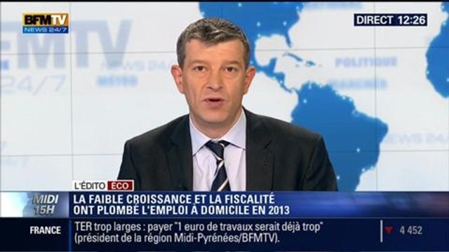 L'Édito éco de Nicolas Doze: La déprime de l'emploi à domicile - 21/05