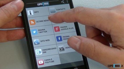 Applicazione Ufficiale Android OS da Lupokkio.it