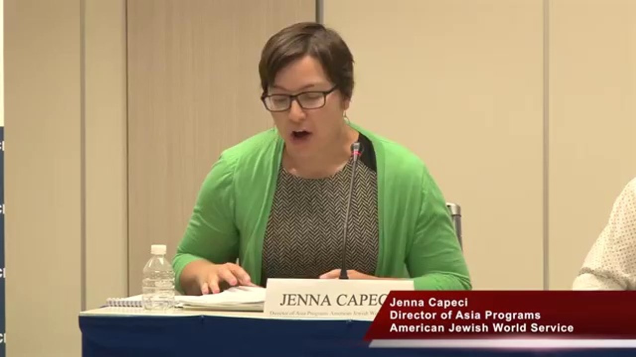 جينا كابيسي - التحديات في ميانمار: حقوق الإنسان ودور حوار الأديان-Jenna Capeci   Challenges in Myanmar_ Human Rights and the Role of Interfaith Dialogue