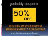 Godaddy coupons and Godaddy promo codes