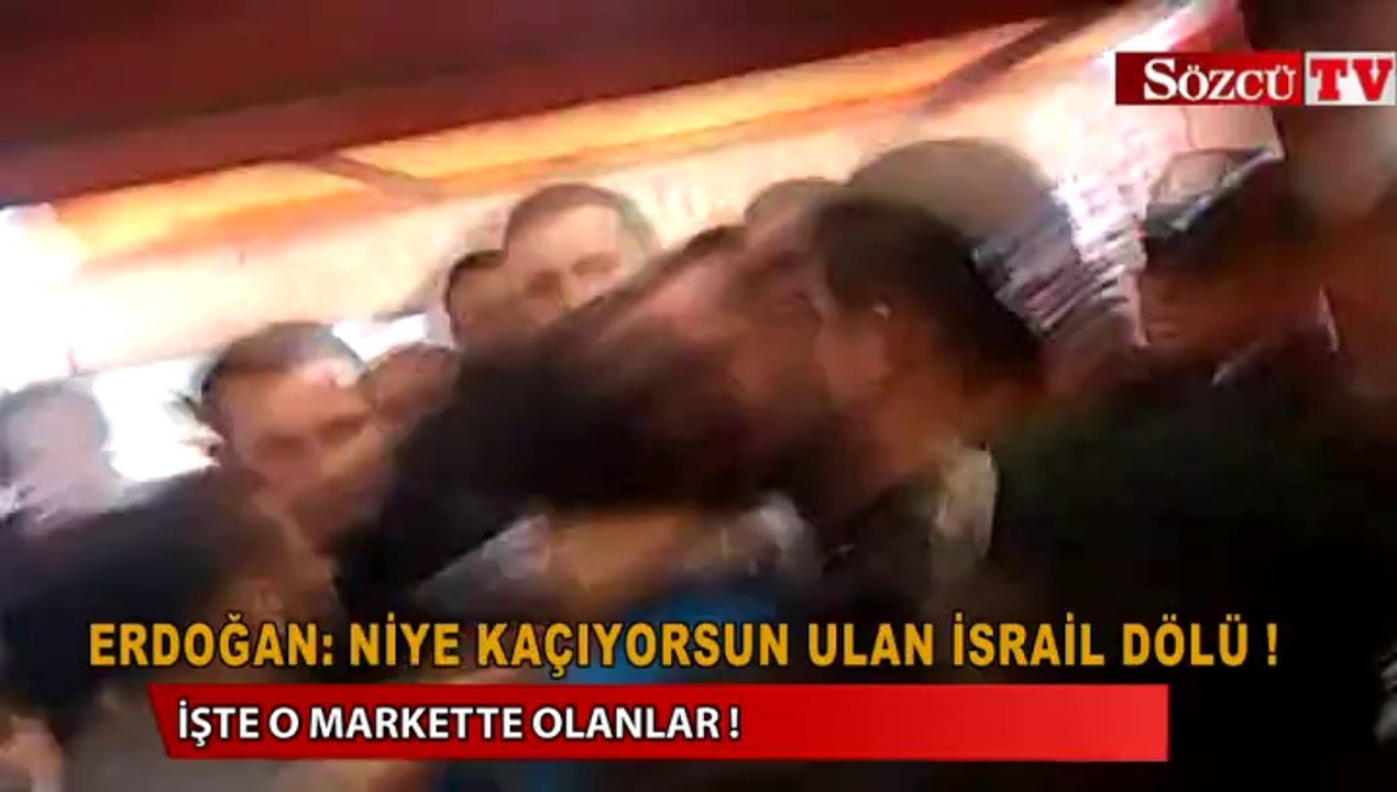 ''Niye kaçıyorsun ulan İsrail dölü''