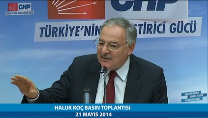 PROF.DR. HALUK KOÇ BASIN TOPLANTISI 21/05/2014