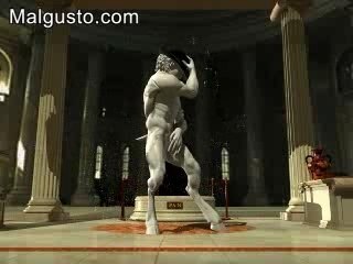 Animation Pan dancing to Michael Jackson