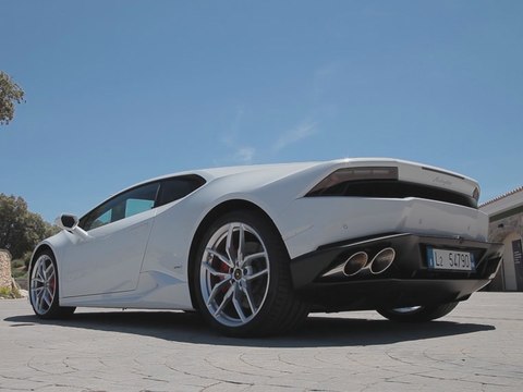 Essai Lamborghini Huracan 2014