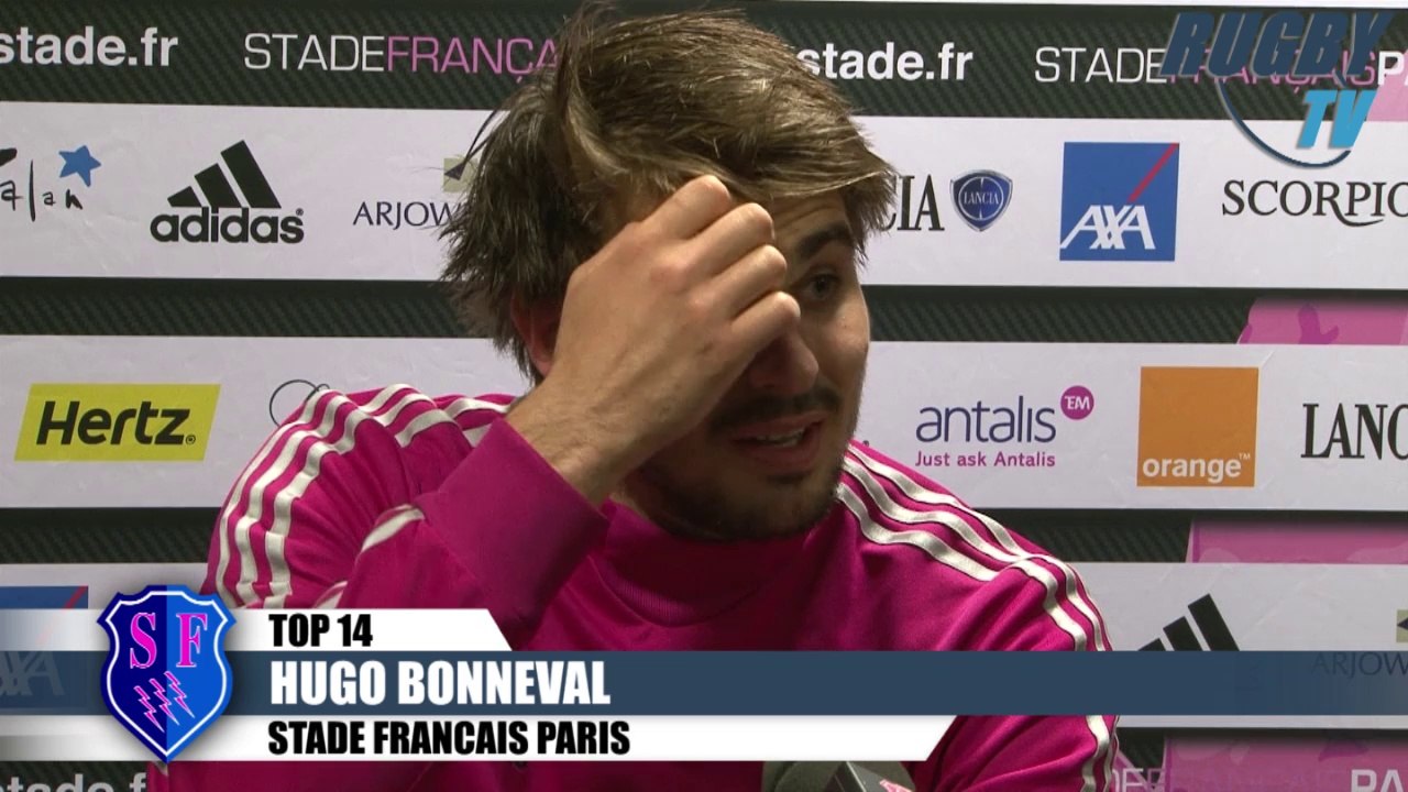 Coupe d'Europe avant match Stade Français- London Wasps - DUBOIS-CAMARA-BONNEVAL