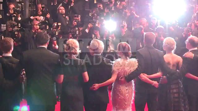 Robert Pattinson and the cast Cannes Red Carpet 'MTTS'