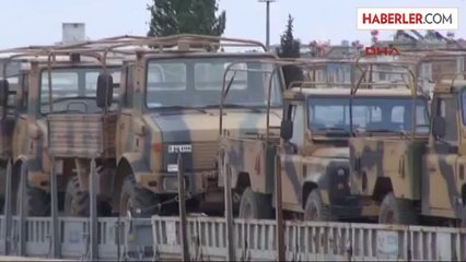 Suriye Sınırına Zırhlı Araç Sevkiyatı