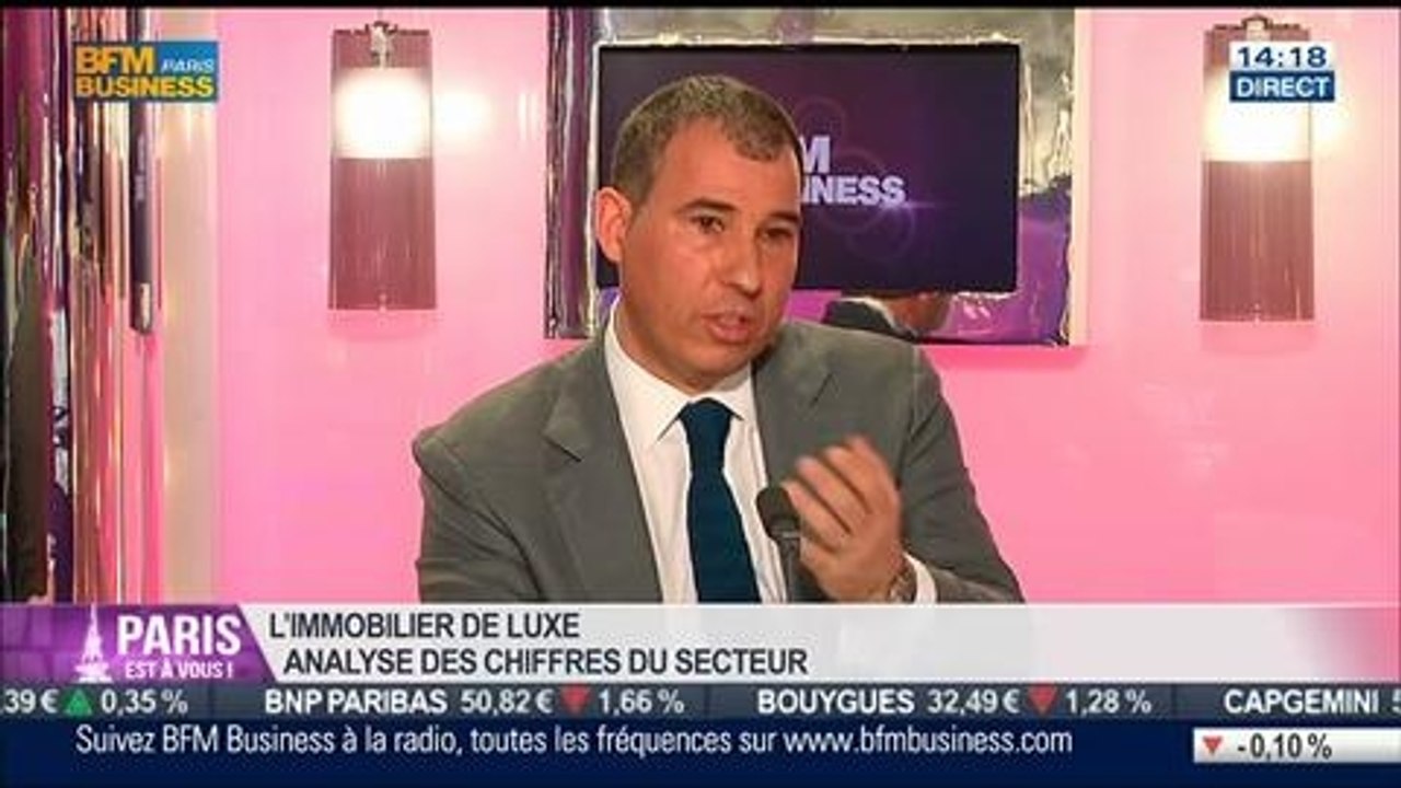 La tendance du moment: le marché de l’immobilier de luxe, dans Paris est à vous – 21/05