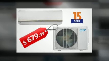 AirCon 9,000 Btu 110v Mini Split Heat Pump (15 SEER).