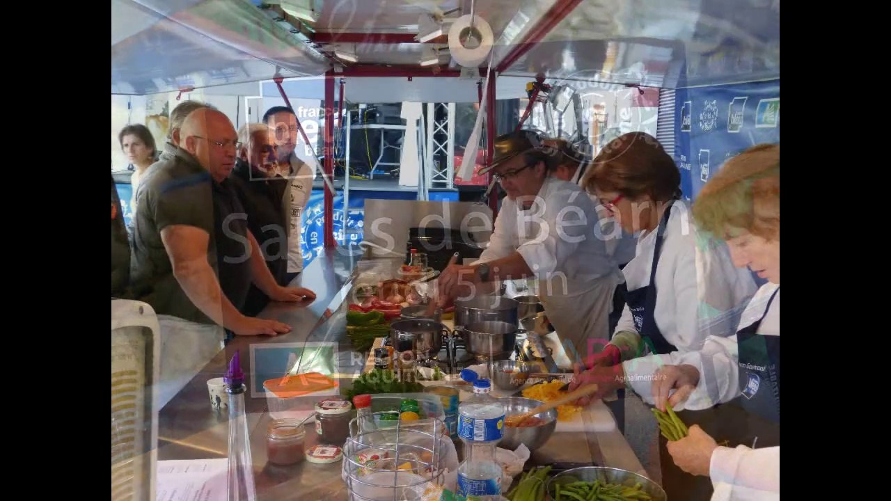 Le CuisiTour France Bleu est à Salies de Béarn