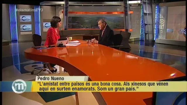 TV3 - Els Matins - Pedro Nueno: Es podrien fer molts més negocis amb la Xina
