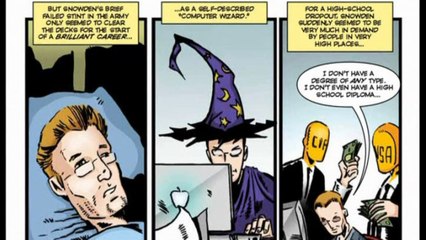 New comic book tells the story of Edward Snowden