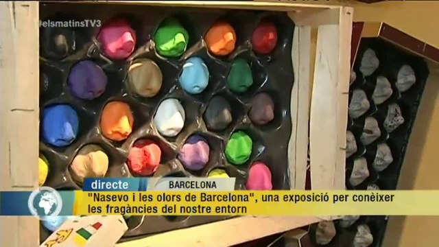TV3 - Els Matins - L'exposició Nasevo i les olors de Barcelona