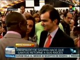 Colombia: César Gaviria se une a campaña de Santos por la reelección