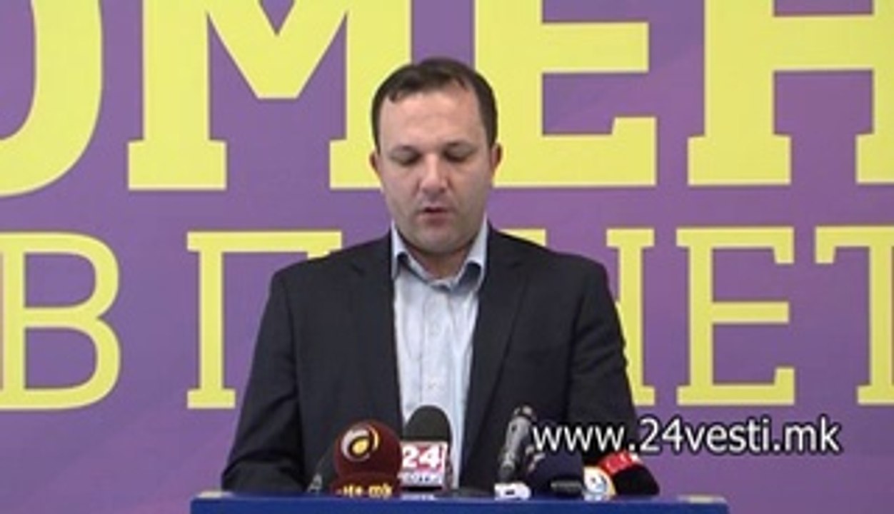 IZJAVA  SDSM OLIVER SPASOVSKI  ZA  UBISTVOTO  21 05