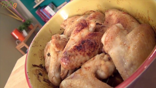 Recette d'Ailerons de poulet à l'asiatique - 750 Grammes