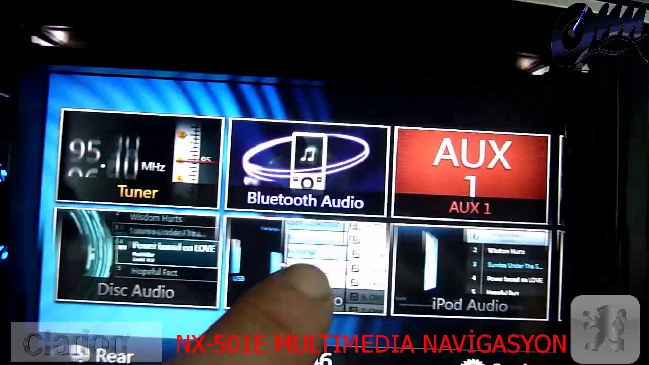 PEUGEOT 308 CLARION NX501E MULTIMEDIA NAVIGASYON.mp4