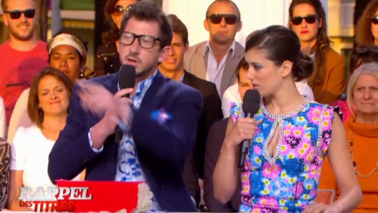 20|05|2014 Robert Pattinson and Guy Pearce on Le Grand Journal