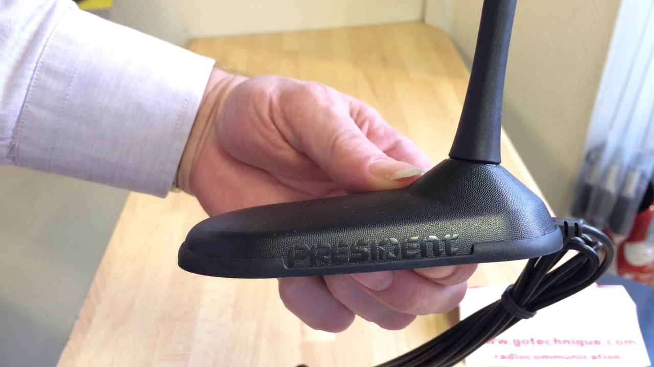 VIRGINIA PRESIDENT Antenne CB 27 MHZ Presentation GoTechnique.com