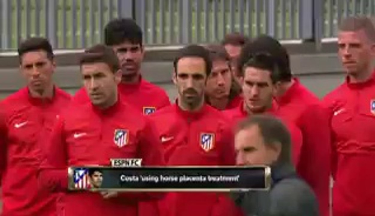 Costa 'using horse placenta treatment'