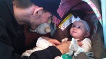 Pai jovem grava vídeo de despedida para a filha de 7 meses