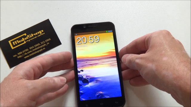 Zopo ZP1000 - распаковка, включение, предварительный обзор