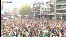 Huldiging FC Groningen: Grunnens Laid Pe amp; Rinus - RTV Noord