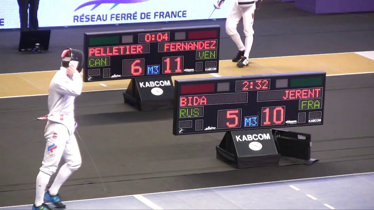 FENCING RFF MONAL 2014 T64 BIDA (RUS) JERENT (FRA)